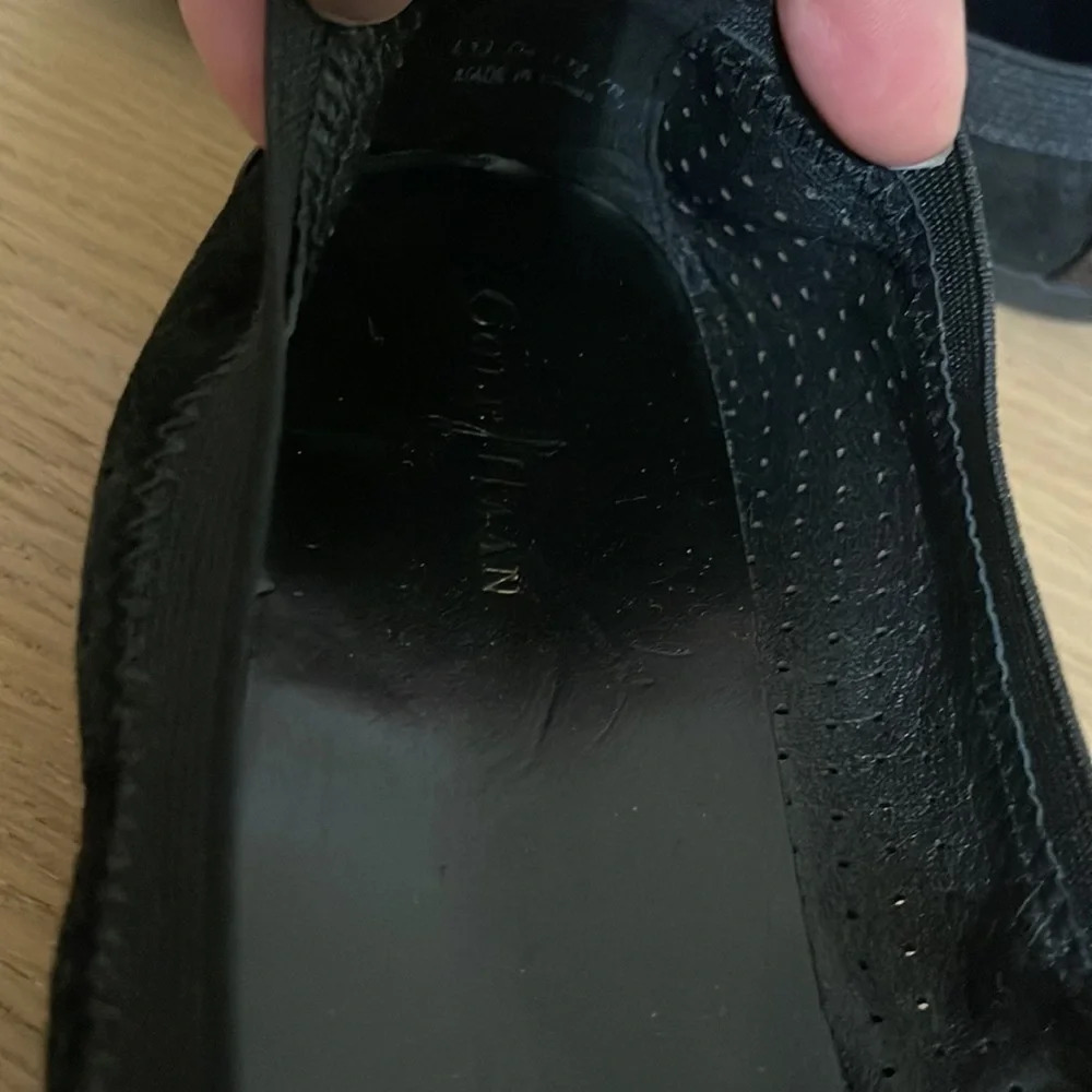 Cole Haan Ballerina Black Flats Size 7 - Picture 16 of 16